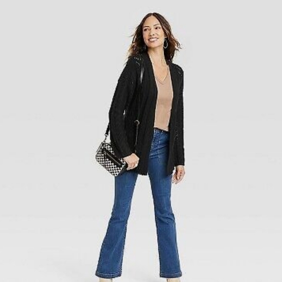 Nwt Knox Rose belted cardigan size small - Picture 2 of 9